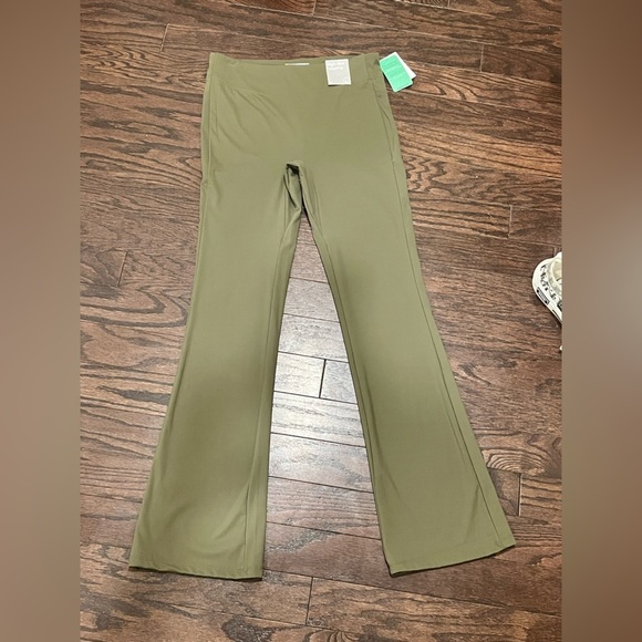 Active Seamless High-Rise Leggings Olive Green Large - Picture 11 of 13